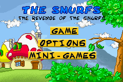 Revenge of the Smurfs screenshot 2 for GameBoy Advance